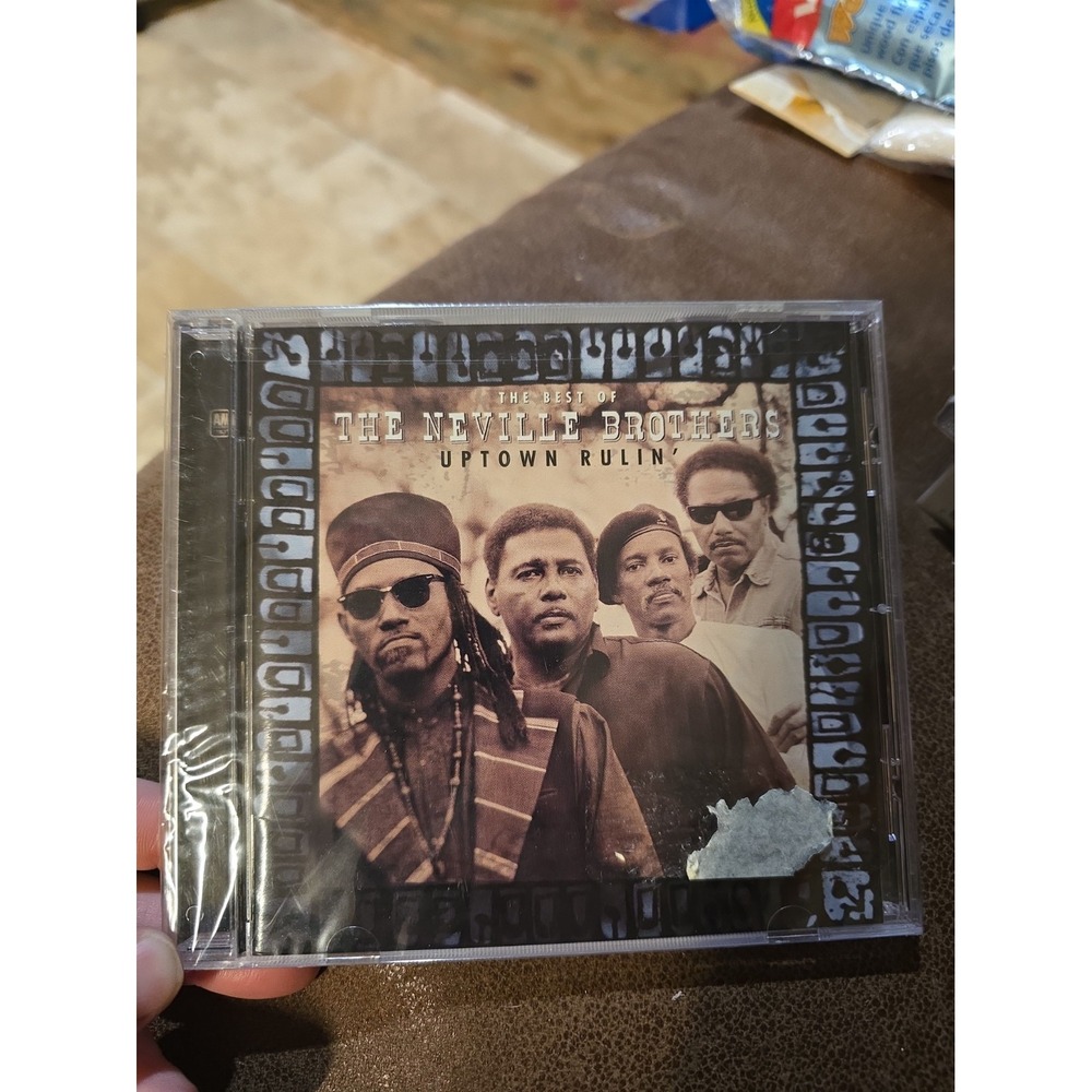 Uptown Rulin' Best of Neville by The Neville Brothers CD, 1999 Crack Under Wrap*